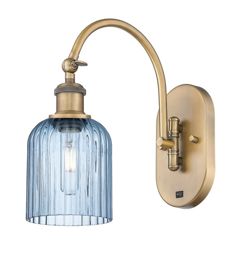 Ballston One Light Wall Sconce in Brushed Brass (405|518-1W-BB-G559-5BL)