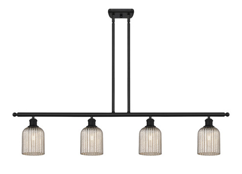 Ballston Four Light Island Pendant in Matte Black (405|516-4I-BK-G559-5ME)