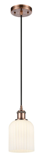 Ballston One Light Mini Pendant in Antique Copper (405|516-1P-AC-G559-5GWH)