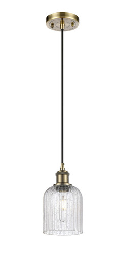 Ballston One Light Mini Pendant in Antique Brass (405|516-1P-AB-G559-5SDY)