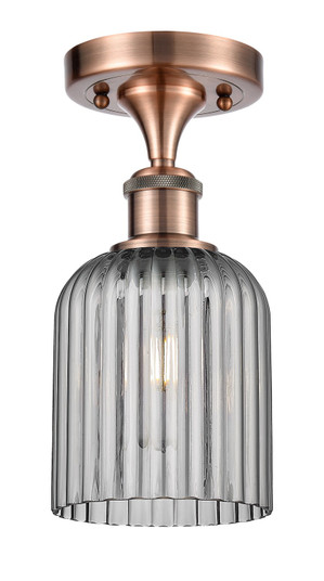 Ballston One Light Semi-Flush Mount in Antique Copper (405|516-1C-AC-G559-5SM)