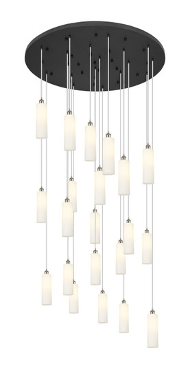 Downtown Urban 21 Light Pendant in Brushed Satin Nickel (405|148BK-B-21P-SN-G434-12WH)