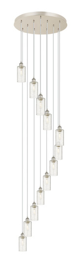 Downtown Urban 12 Light Pendant in Polished Nickel (405|126B-12P-PN-G434-7SDY)