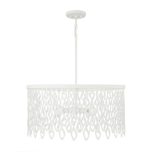 Pheobe Four Light Pendant in Matte White (65|352941WE)