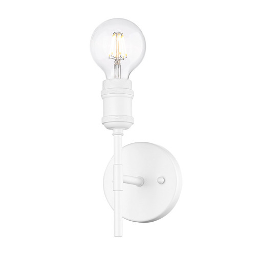 Axel One Light Wall Sconce in Matte White (62|1945-1W WHT)