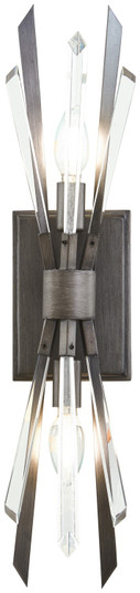 Elsa Two Light Wall Sconce in Midnight Graphite (29|N1941-766)
