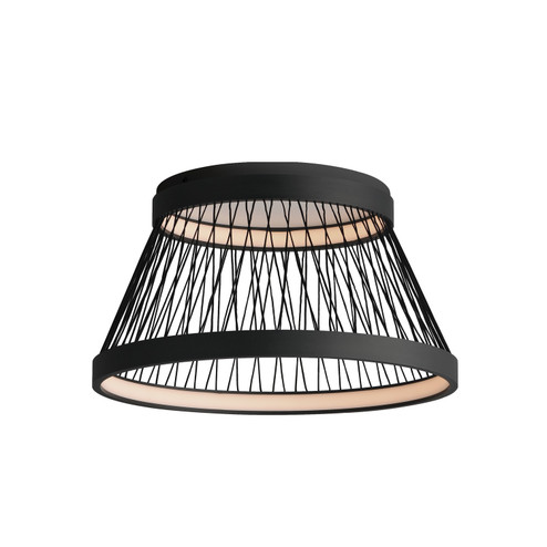 Loom LED Flush Mount in Black (86|E20980-BK)