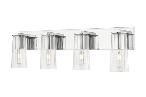 Titus Four Light Vanity in Chrome (224|826-4V-CH)