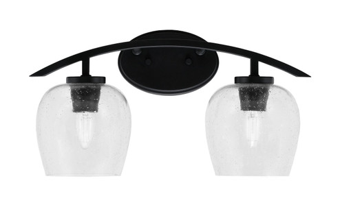 Kurve Two Light Bath Bar in Matte Black (200|3722-MB-4810)