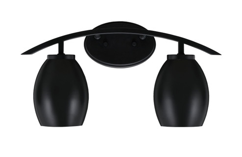 Kurve Two Light Bath Bar in Matte Black (200|3722-MB-426-MB) Kurve Two Light Bath Bar in Matte Black (200|3722-MB-426-MB)