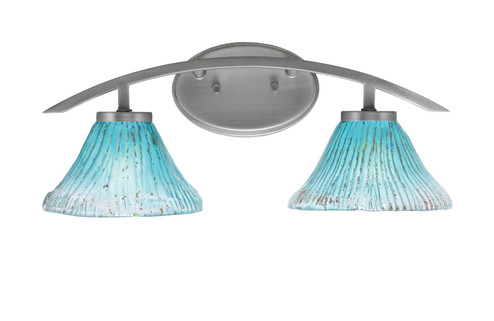 Kurve Two Light Bath Bar in Graphite (200|3722-GP-458)