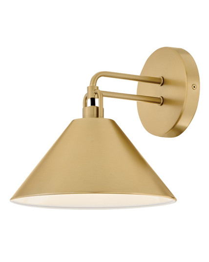 Milo LED Wall Sconce in Lacquered Brass (531|84430LCB)