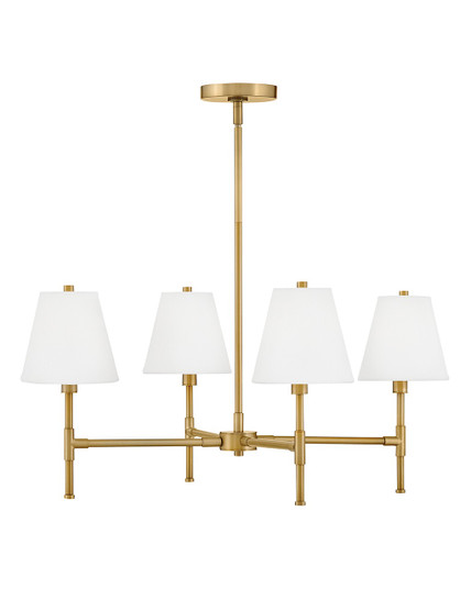 Beale LED Chandelier in Lacquered Brass (531|83774LCB)