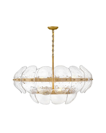 Lillia LED Chandelier in Heritage Brass (138|FR30516HB)