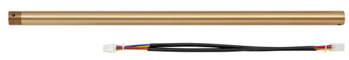 Arroyo Extension Rod in Antique Brass/Black (225|CF-1003-ROD-24)