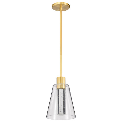 Aura LED Pendant in Brushed Brass (72|62-2181)