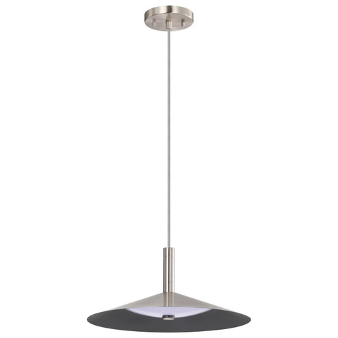 Corrine LED Pendant in Brushed Nickel (72|62-2082)