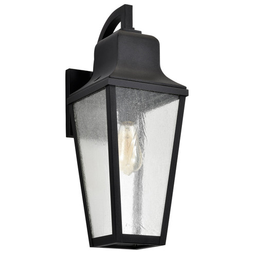 Lawrence One Light Wall Lantern in Matte Black (72|60-8133)