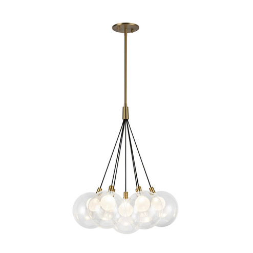 Bolla LED Chandelier in Brushed Gold (347|CH3117-BG)