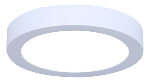 LED Disc Light in White With Pvc Lens (387|DL-5F-10S-WH-C)