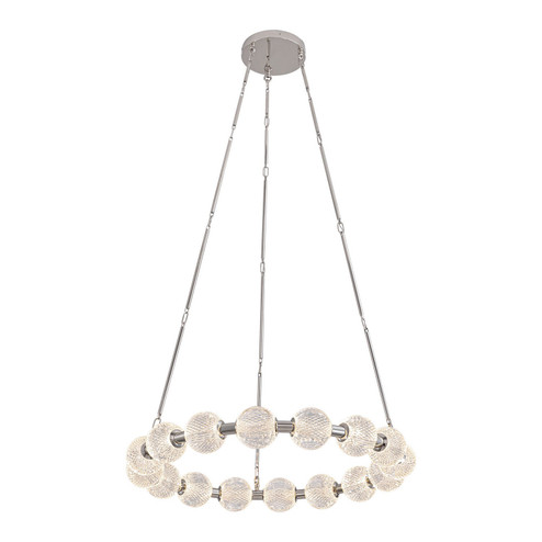 Marni LED Chandelier in Polished Nickel (452|CH321032PN-UNV-010)