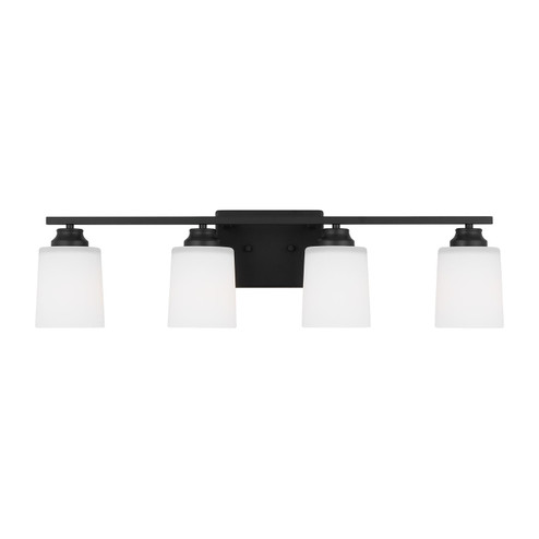 Vinton Four Light Wall / Bath Sconce in Midnight Black (1|4420904EN3-112)