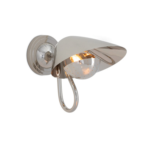 Keaton One Light Wall Sconce in Polished Nickel (400|15-1230PN)
