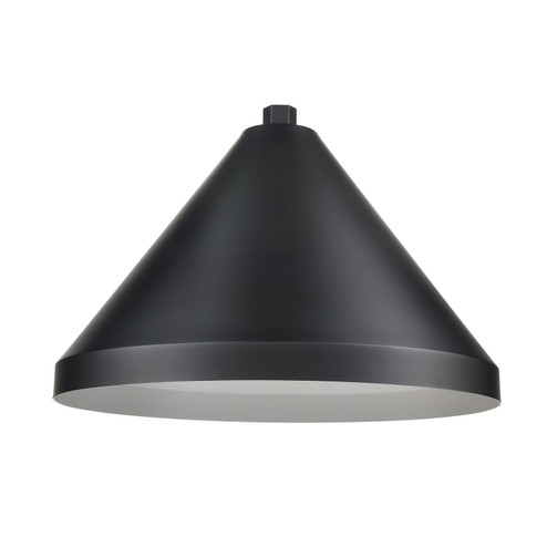 R Series One Light Shade in Satin Black (59|RWCS17-SB)