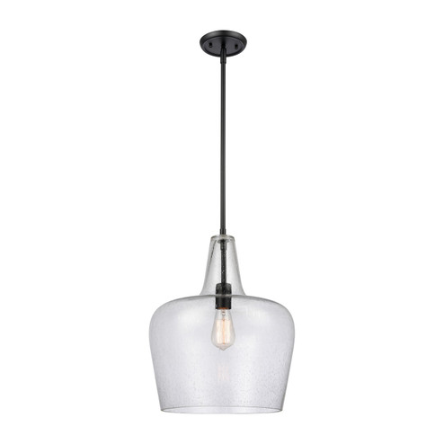 Puckette One Light Pendant in Matte Black (59|99401-MB)