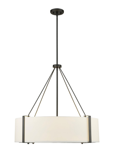 Telfar Six Light Pendant in Matte Black/White (59|28206-MB/WH)