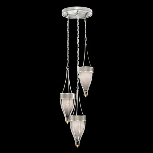 Mirage Three Light Pendant in Silver (48|100044-412)