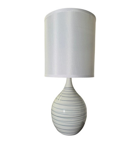 Scatchard One Light Table Lamp in Pearl Blue (30|GS301-PL)