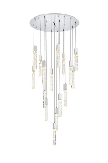 Aurora 16 Light Chandelier in Chrome (173|2089G36C)