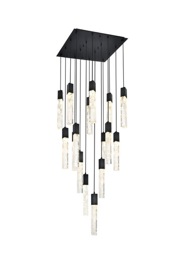 Aurora 16 Light Pendant in Black (173|2088G30BK)