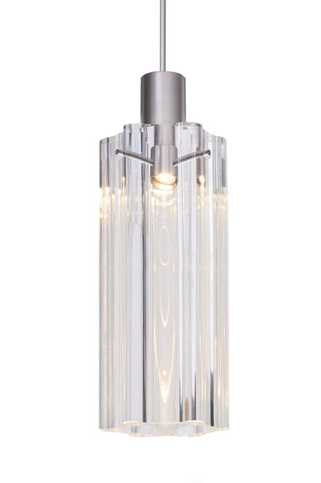 Besa Ice 7 Pendant Pendant in Black (74|XP-ICE7CL-SN)
