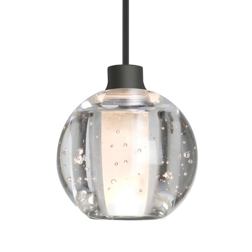 Besa Boca 5 Pendant Pendant in Black (74|XP-BOCA5BB-BK)