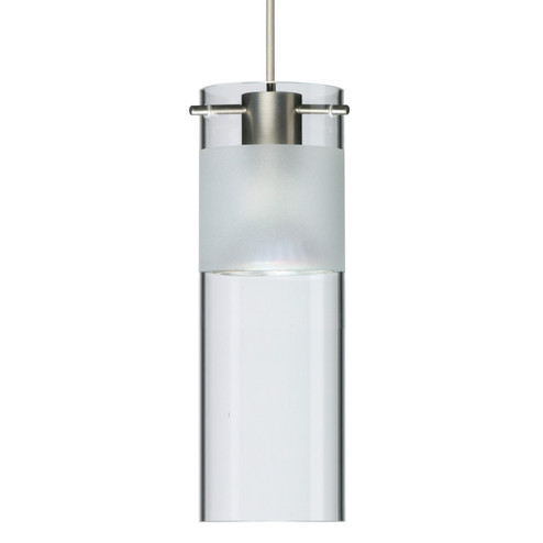 Besa Scope Pendant Pendant in Satin Nickel (74|X-6527EC-LED-SN)