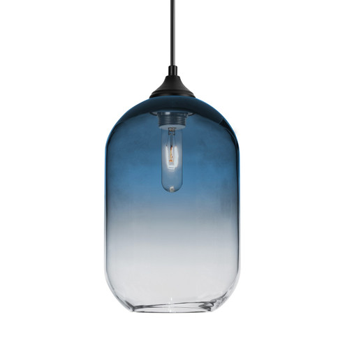 Besa Omega 12 Outdoor Pendant Pendant in Black (74|OP-OMEGA12ST-BK)