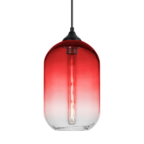 Besa Omega 12 Outdoor Pendant Pendant in Black (74|OP-OMEGA12RD-EDIL-BK)