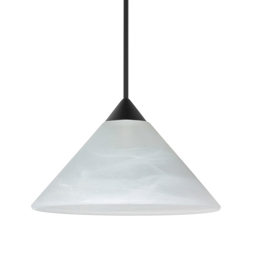 Besa Kona Pendant LED Pendant in Black (74|1XT-117652-LED-BK)