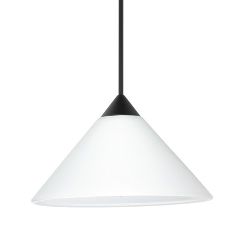 Besa Kona Pendant One Light Pendant in Black (74|1XT-117607-BK)