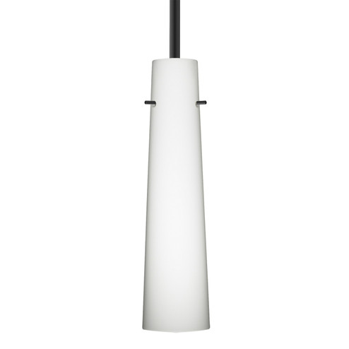 Besa Camino Stem Pendant LED Pendant in Black (74|1TT-567407-LED-BK)