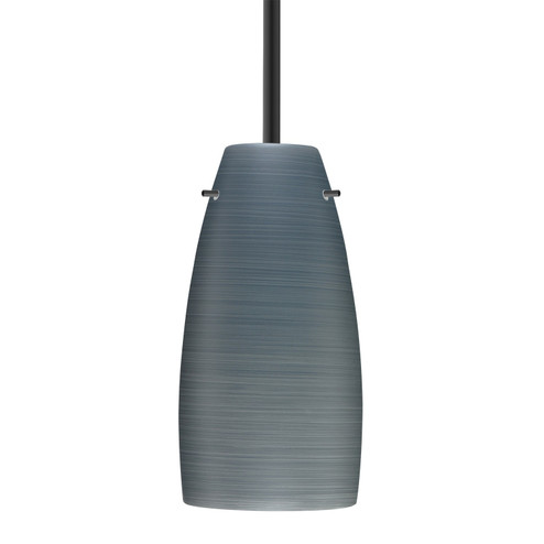 Besa Tao 10 Stem Pendant One Light Pendant in Black (74|1TT-1512TN-BK)