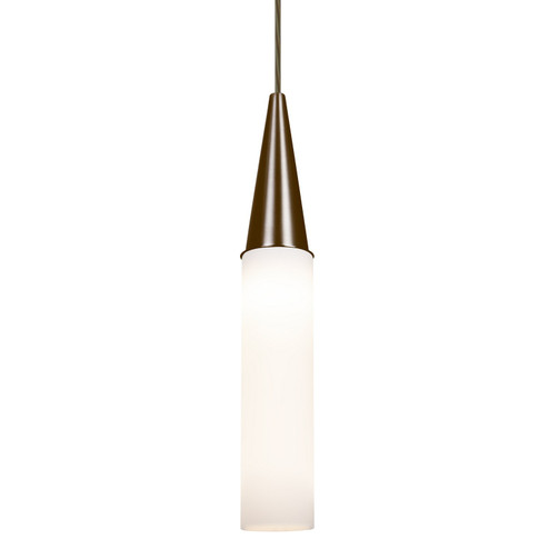 Besa Metro 16 Pendant One Light Pendant in Bronze (74|1JT-METRO16-LED-BR)