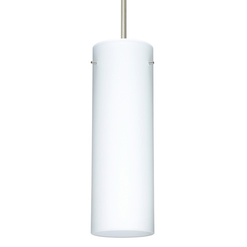 Besa Stilo 9 Pendant One Light Pendant in Satin Nickel (74|1JT-493007-SN)