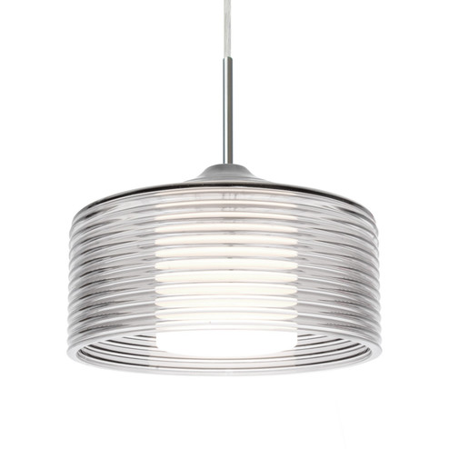 Besa Belu Pendant One Light Pendant in Black (74|1JC-BELUCL-SN)