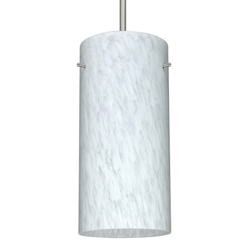 Besa Stilo 12 Pendant One Light Pendant in Satin Nickel (74|1JC-412019-SN)