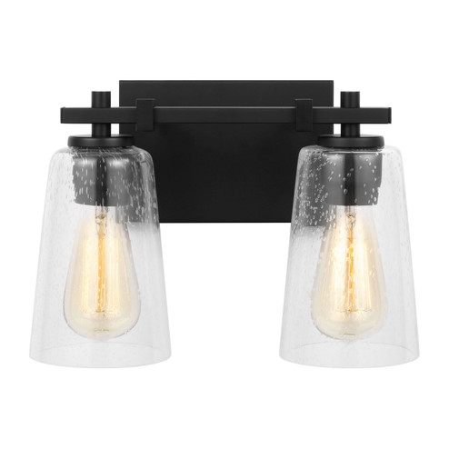 Mercer Two Light Vanity in Midnight Black (454|VS24302MBK) Mercer Two Light Vanity in Midnight Black (454|VS24302MBK)