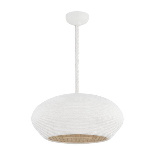 Ferndale One Light Pendant in Gesso White (70|2224-GSW)
