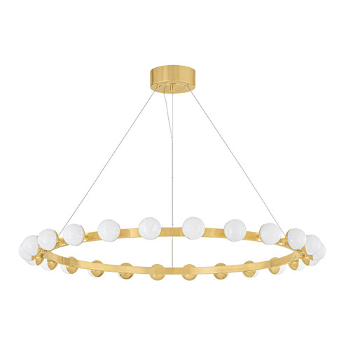 Linus LED Chandelier in Vintage Brass (68|484-45-VB)